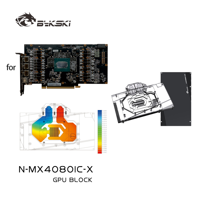 Bykski N-MX4080IC-X bloc GPU p - Rtx 4080 Water Cooling Block avis et prix